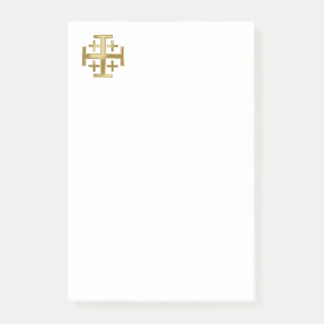 Christian cross post-it notes (Front)