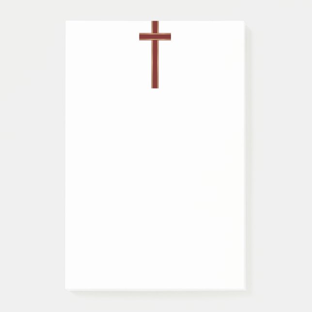 Christian cross post-it notes (Front)