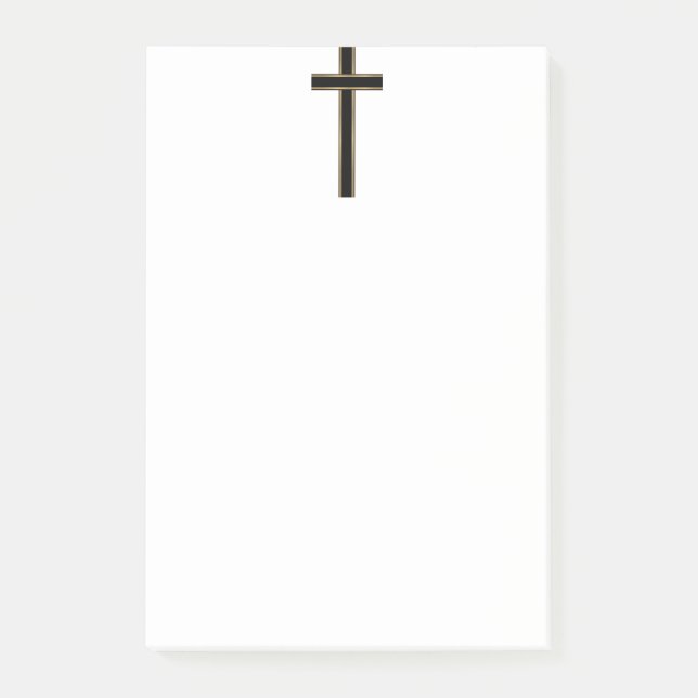 Christian cross post-it notes (Front)