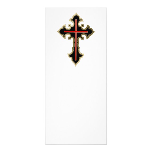Christian cross rack card (Front)