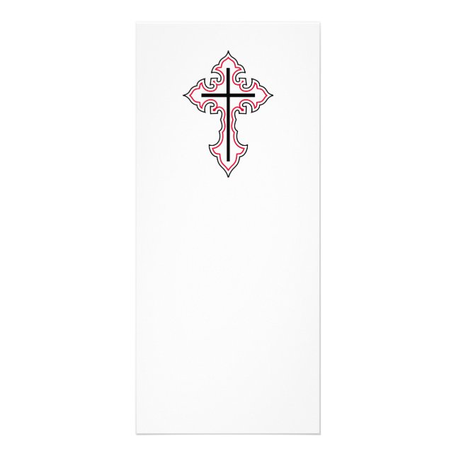 Christian cross rack card (Front)