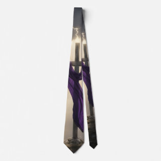 Christian Cross - Ressurection Necktie