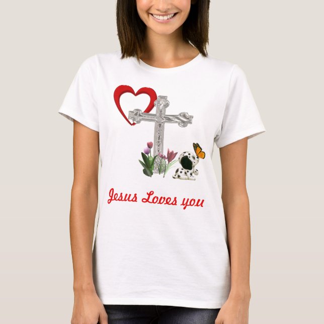 Christian Cross T-Shirt (Front)