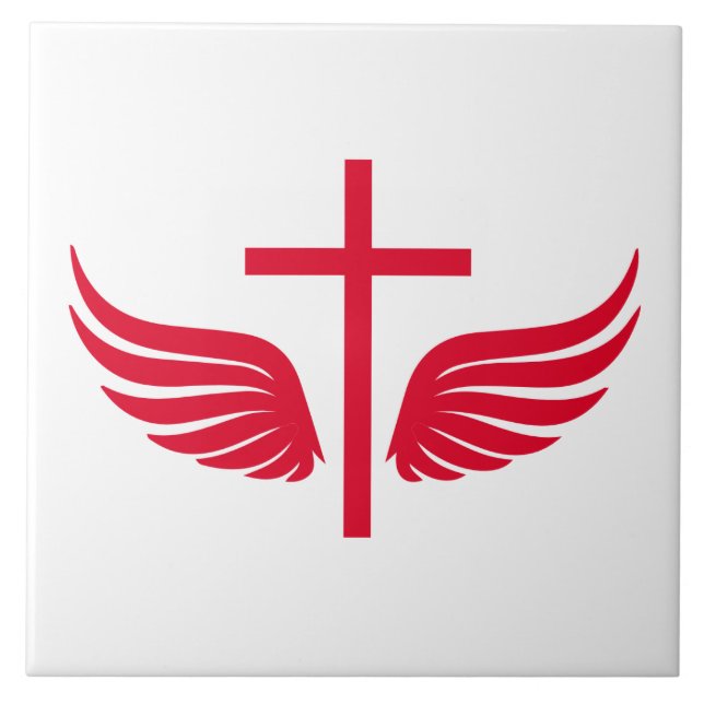 Christian cross tile (Front)