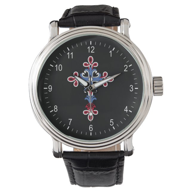 Christian cross watch (Front)