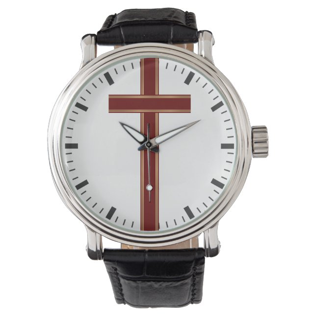 Christian cross watch (Front)