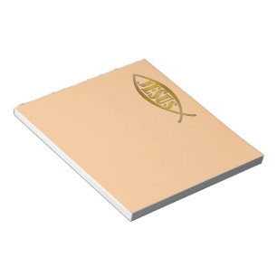 CHRISTIAN CUSTOM LETTERHEAD NOTE PADS 8 1/2 X 11