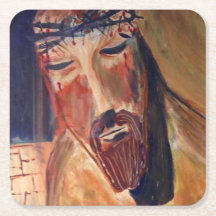 Christian Custom Square Coasters
