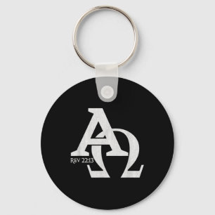 Christian Design - Alpha And Omega The Greek Lette Keychain