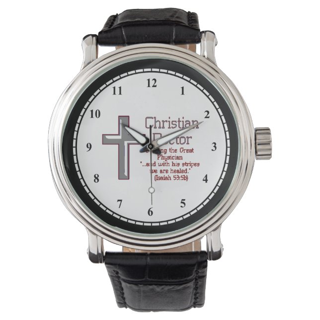Christian Doctor Stripes Watch (Front)