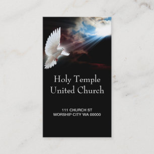 Christian Dove Church Business Card