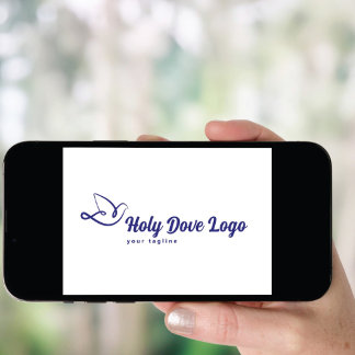 Christian Dove Logo | Holy Spirit Faith Design Invitation