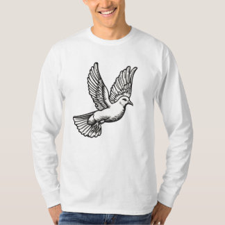 Christian Dove Men's Long Sleeve Tee Shirt