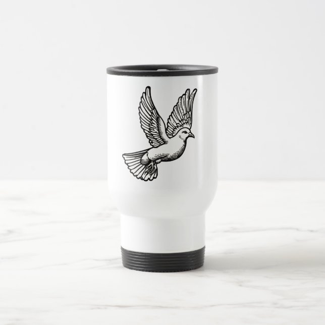 Christian Dove Travel Mug (Center)