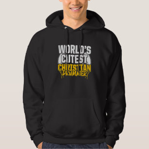 Christian Drummer Church Worship Drum Player 54 Hoodie