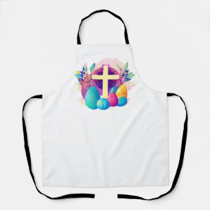Christian Easter Cross Apron