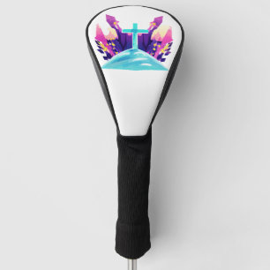 Christian Easter Cross Golf Head Cover
