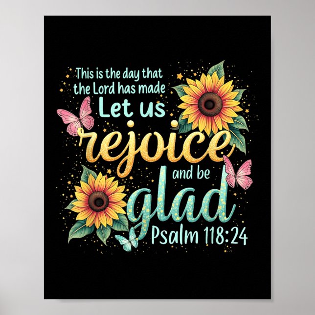 Christian Easter Jesus This Is The Day The Lord Ha Poster (Front)