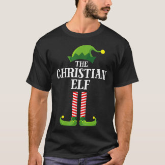 Christian Elf Matching Family Group Christmas Part T-Shirt