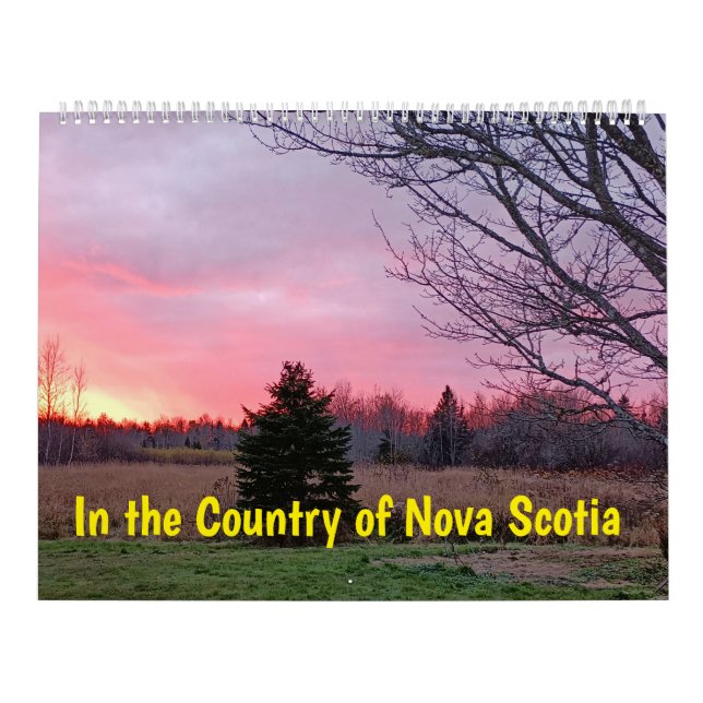 Christian events calendar country scene (Cover)