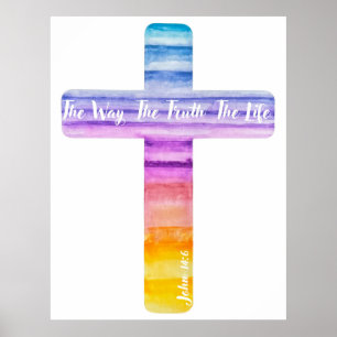 Christian Faith Art Christian Gallery Art  Poster