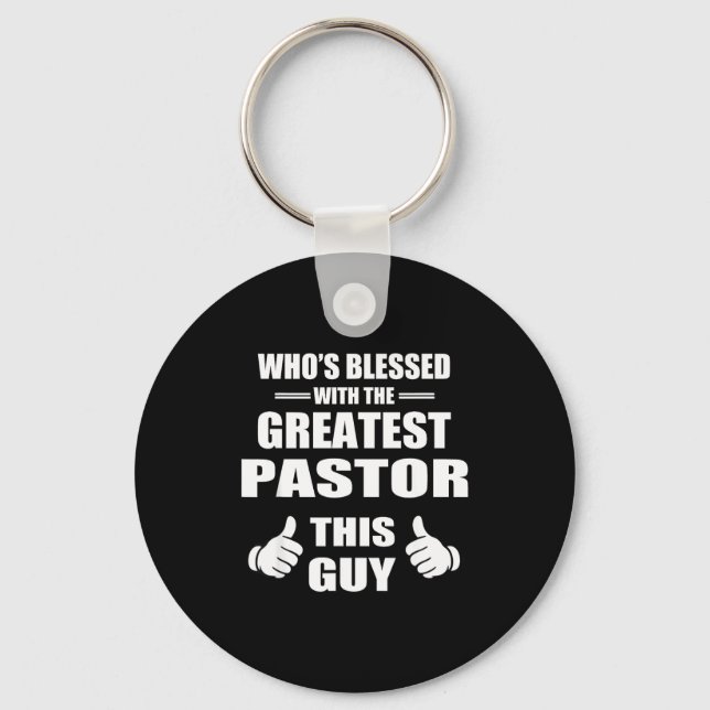 Christian Faith Church Fellowship Congregation Pas Keychain (Front)
