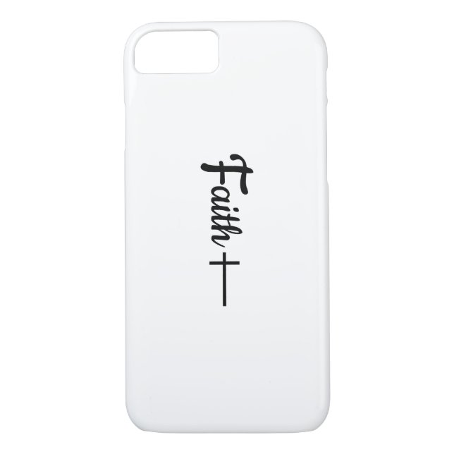 Christian Faith Cross Love Jesus Case-Mate iPhone Case (Back)
