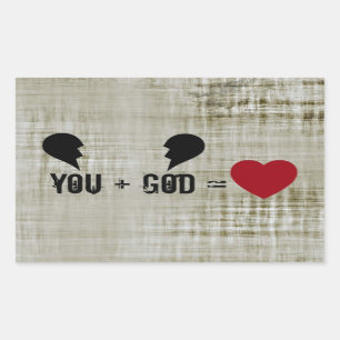 Christian Faith in God Sticker