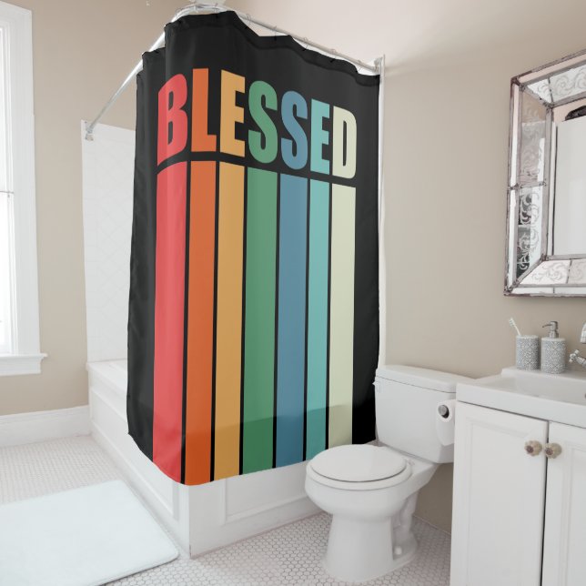 Christian Faith Inspiration Quote: Blessed Vintage (In Situ)