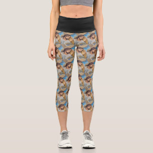 Christian Faith Jesus Christ Capri Leggings