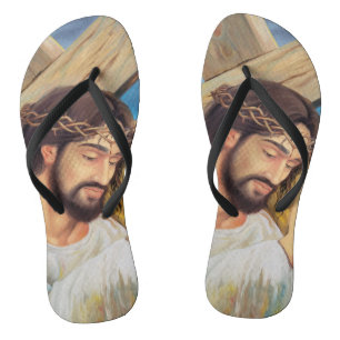 Christian Faith Jesus Christ Flip Flops