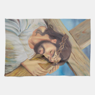Christian Faith Jesus Christ Kitchen Towel