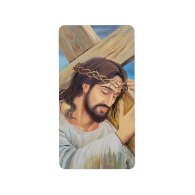 Christian Faith Jesus Christ Label (Front)