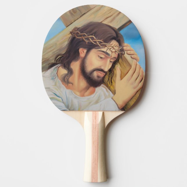 Christian Faith Jesus Christ Ping Pong Paddle (Front)