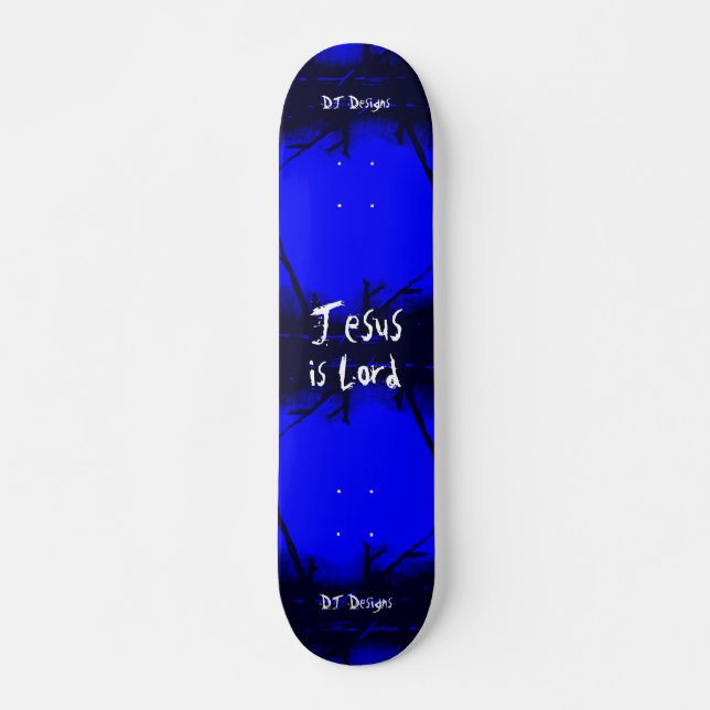 Christian Faith Jesus is Lord Skateboard (Front)