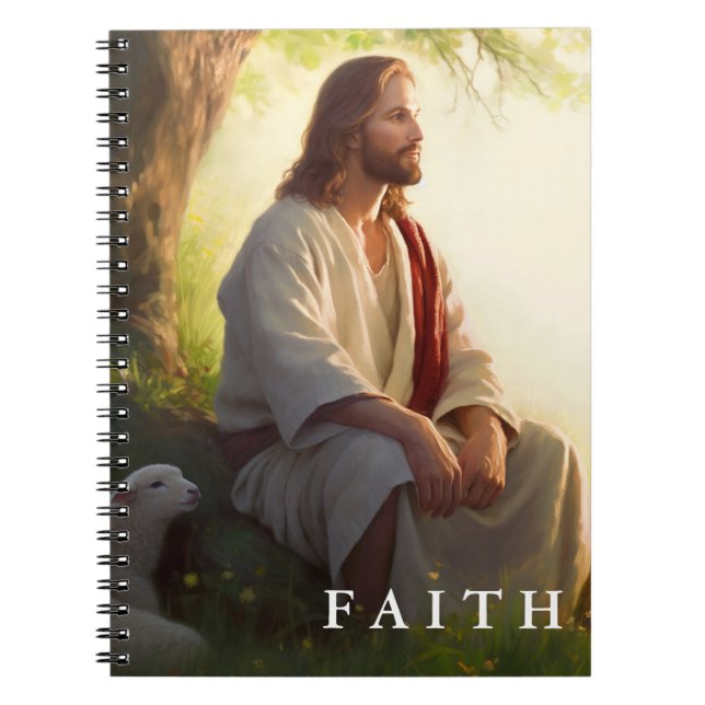 Christian Faith Jesus Notebook (Front)