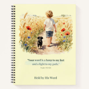 Christian Faith Journal – Held by His Word