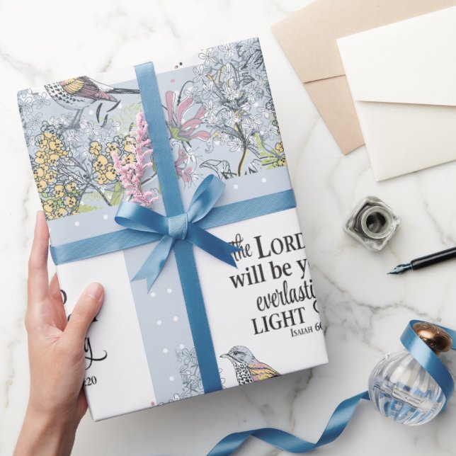 Christian Faith Lord and Light Gift Wrapping Paper (Gifting)