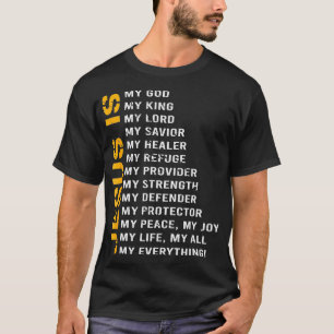Christian Faith Religion Jesus Lover Gift Jesus T-Shirt