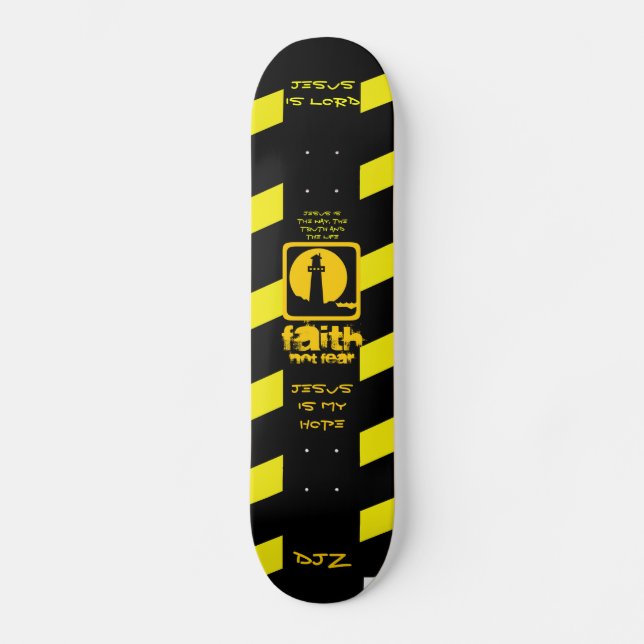 Christian Faith Skateboard (Recto)