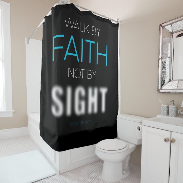 Christian Faith Verse Walk by Faith Not by Sight (In Situ)