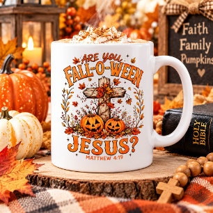 Christian Fall Graphic Design  Coffee Mug