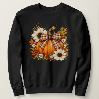 Christian fall pumpkin t-shirt, I will praise Him  Sweatshirt