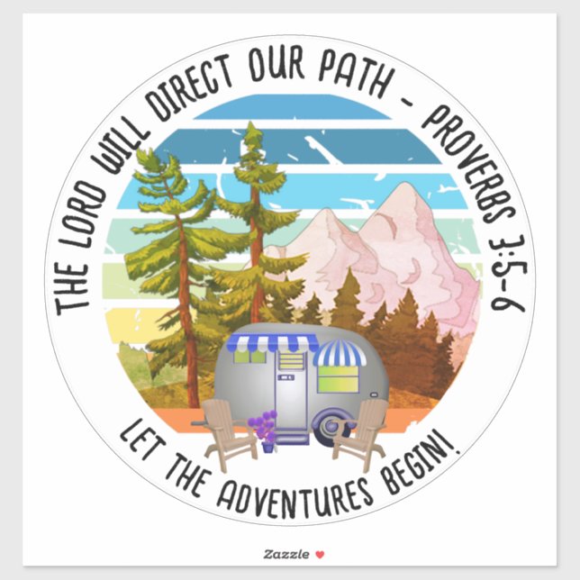 Christian Family Summer Camping Van Life (Sheet)