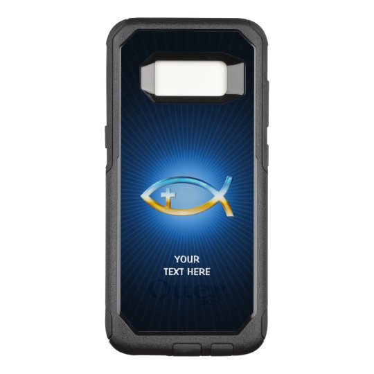Christian Fish | Cross OtterBox Commuter Samsung Galaxy S8 Case