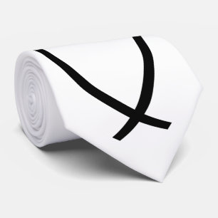 Christian Fish (Ichthys) Symbol Tie
