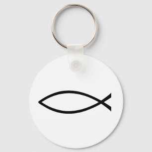 Christian Fish Keychain