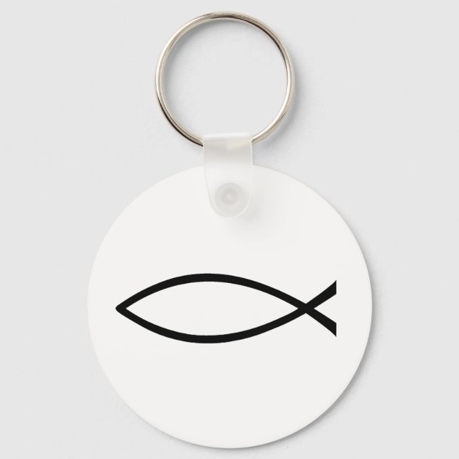 Christian Fish Keychain (Front)