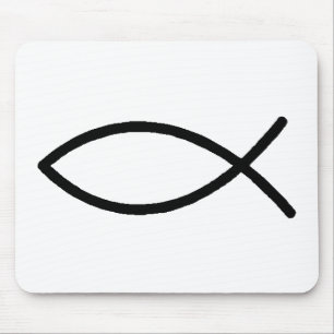 Christian Fish Mouse Pad