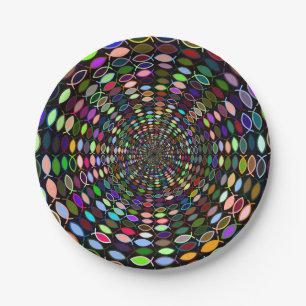 Christian Fish Paper Plate